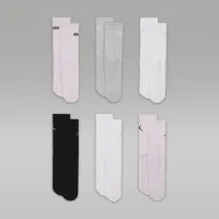 Nike Jordan Legend Big дитячі Crew шкарпетки (6 пар) Pink