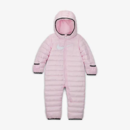 Nike Baby (12-24M) Swoosh Snowsuit Pink