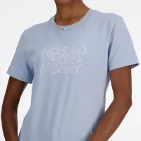 Футболка New Balance WT41912лAY - Голубая