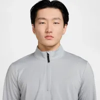 Nike Victory чоловічі Dri-FIT 1/2-Zip для гольфу Top колір сірий