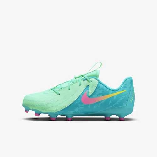 Nike Jr. Phantom GX 2 Academy LV8 Little/Big дитячі MG Low-Top футбольні бутси колір зелений