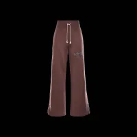 Nike Sportswear Phoenix Fleece женская С высокой Талией Wide-Leg Logo Pants цвет коричневый