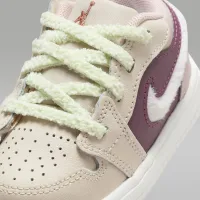 Nike Jordan 1 Low Alt SE Baby/Toddler Кросівки колір коричневий
