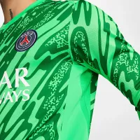 Paris Saint-Germain 2024/25 Stadium Goalkeeper чоловічі Nike Dri-FIT Soccer Replica Long-Sleeve Jersey колір зелений
