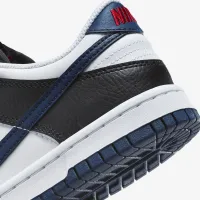 Nike Dunk Low Big детские Кроссовки цвет черный