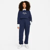 Nike Sportswear женская С высокой Талией оверсайз Sweatpants синий