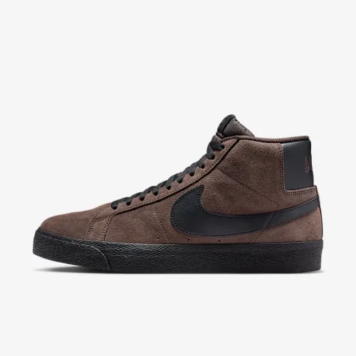Nike SB Zoom Blazer Mid Skate Кроссовки цвет коричневый