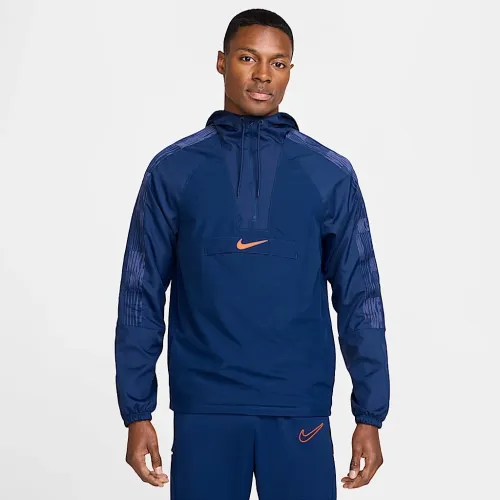 Nike Academy+ чоловічі Repel Soccer Anorak Куртка блакитний