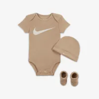 Nike Baby (0-6M) 8-Piece Boxed Gift комплект колір коричневий