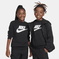Nike Sportswear Club Fleece Big дитячі світшот колір чорний