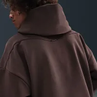 Nike Standard Issue мужские Therma-FIT Brushed баскетбольные Pullover Толстовка с капюшоном цвет коричневый