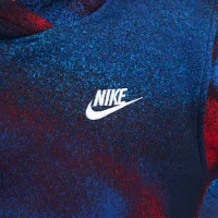 Nike Sportswear Club Fleece Big детские Толстовка с капюшоном синий