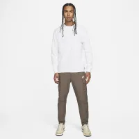 Nike Sportswear Premium Essentials мужские Long-Sleeve футболка цвет белый