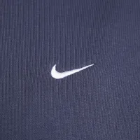 Nike Solo Swoosh мужские Fleece Crew синий