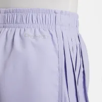 Nike Prep in Your Step Little дитячі Dri-FIT Pleated Tempo шорти колір фіолетовий
