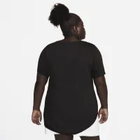 Nike Sportswear Essential женская Tunic (большие размеры) цвет черный