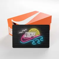 Nike Gift Card Mailed in a Mini Nike Shoebox колір чорний