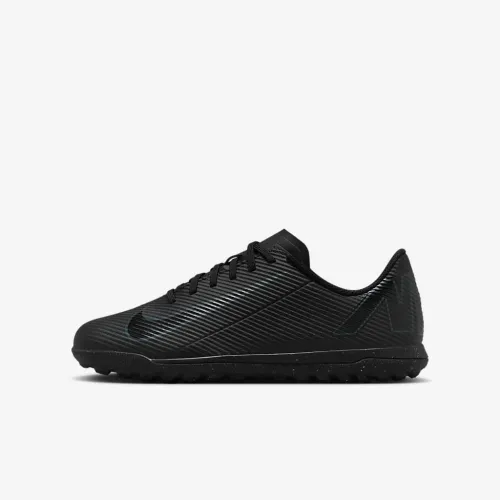Nike Jr. Mercurial Vapor 16 Club Little/Big дитячі TF Low-Top Soccer Кросівки колір чорний