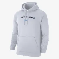 Nike Club Fleece мужские для гольфа Толстовка с капюшоном цвет белый