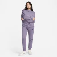 Nike Sportswear Phoenix Fleece женская Mid-Rise Sweatpants цвет фиолетовый