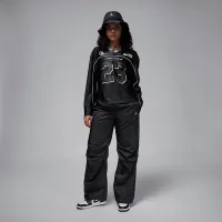 Nike Jordan жіноча Long-Sleeve Jersey Top колір чорний