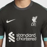 Liverpool FC 2024/25 Match Away мужские Nike Dri-FIT ADV Soccer Authentic Jersey цвет черный