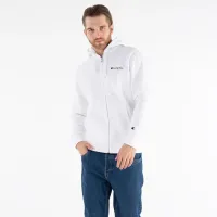 Кофта/футболка Champion Hooded Full-Zip 217864-WW001 - Белая