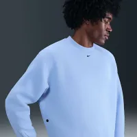 Nike Tech чоловічі Fleece Loose Fit Crew блакитний