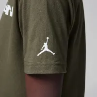 Nike Jordan MVP Big дитячі Fast Jordan футболка колір зелений
