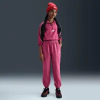 Nike Sportswear Club Fleece Big дитячі Loose Pants колір фіолетовий