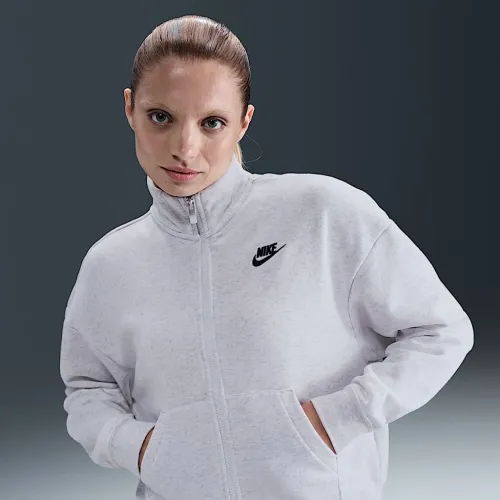 Nike Sportswear Club Fleece женская Loose Track Куртка цвет коричневый