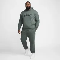 Nike Swoosh мужские Dri-FIT Fleece Fitness Joggers цвет зеленый