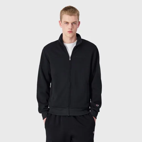 Кофта/футболка Champion Tonal C Logo Full Zip Knitted 220284-KK001 -  Черная