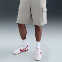 Nike Club мужские Fleece Cargo шорты цвет серый