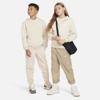 Nike Sportswear Club Fleece Big детские Full-Zip Толстовка с капюшоном цвет коричневый