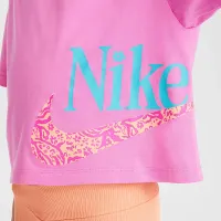 Nike Little дитячі Wild Flower Boxy футболка and шорти комплект Orange