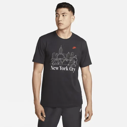 Nike Sportswear чоловічі NYC футболка колір чорний