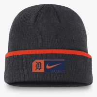 Detroit Tigers Terra мужские Nike MLB Cuffed Beanie синий