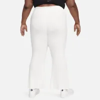 Nike Sportswear женская С высокой Талией Ribbed Jersey Pants (большие размеры) цвет белый