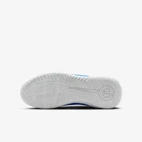 Nike Jr. Tiempo Legend 10 Club Little/Big детские Indoor/Court Low-Top Soccer Кроссовки синий