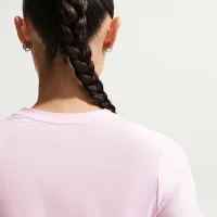 Nike Victory женская Dri-FIT Short-Sleeve Tennis Top Pink