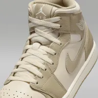 Nike Air Jordan 1 Mid мужские Кроссовки цвет коричневый