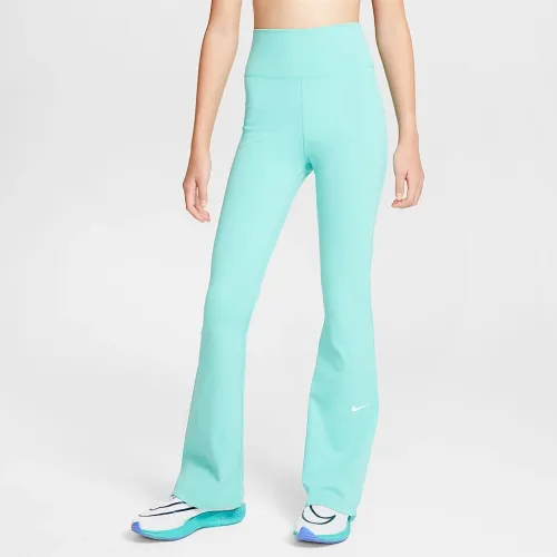 Nike One Girls' Dri-FIT Flaколір червоний лосіни колір зелений