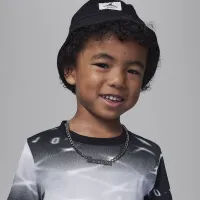 Nike Jordan MJ Essentials Printed Tee Little детские T-Shirt цвет черный