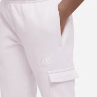 Nike Club Fleece Cargo Pants Little детские Pants Pink