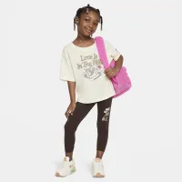 Nike Sweet Swoosh Little детские футболка цвет белый