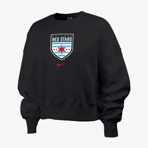 Chicago цвет красный Stars Phoenix Fleece женская Nike NWSL Crew-Neck свитшот цвет черный