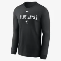 Toronto блакитний Jays Fashion чоловічі Nike MLB Long-Sleeve футболка колір чорний