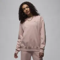 Nike Jordan Flight Fleece жіноча Crew-Neck світшот Pink