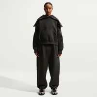 Nike Sportswear жіноча оверсайз Fleece Pullover Толстовка з капюшоном колір чорний